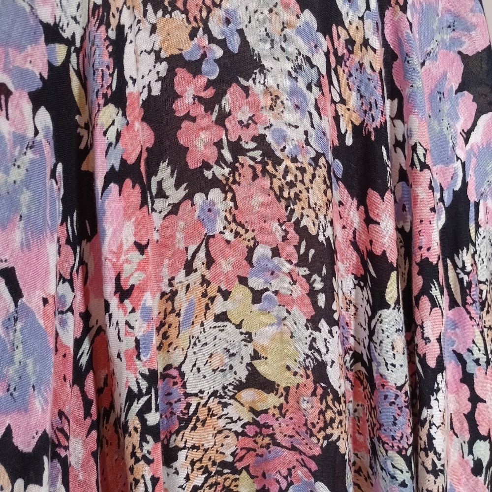 Ruggine garden of flowers kimono OS New Nwt - Picture 8 of 9